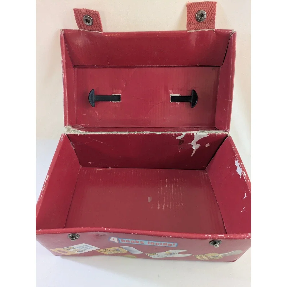Bob the‎ Builder Bob's Busy Toolbox 4 Shaped Board Book Set with Carrying Case